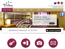 Tablet Screenshot of noclegi-fotex.pl